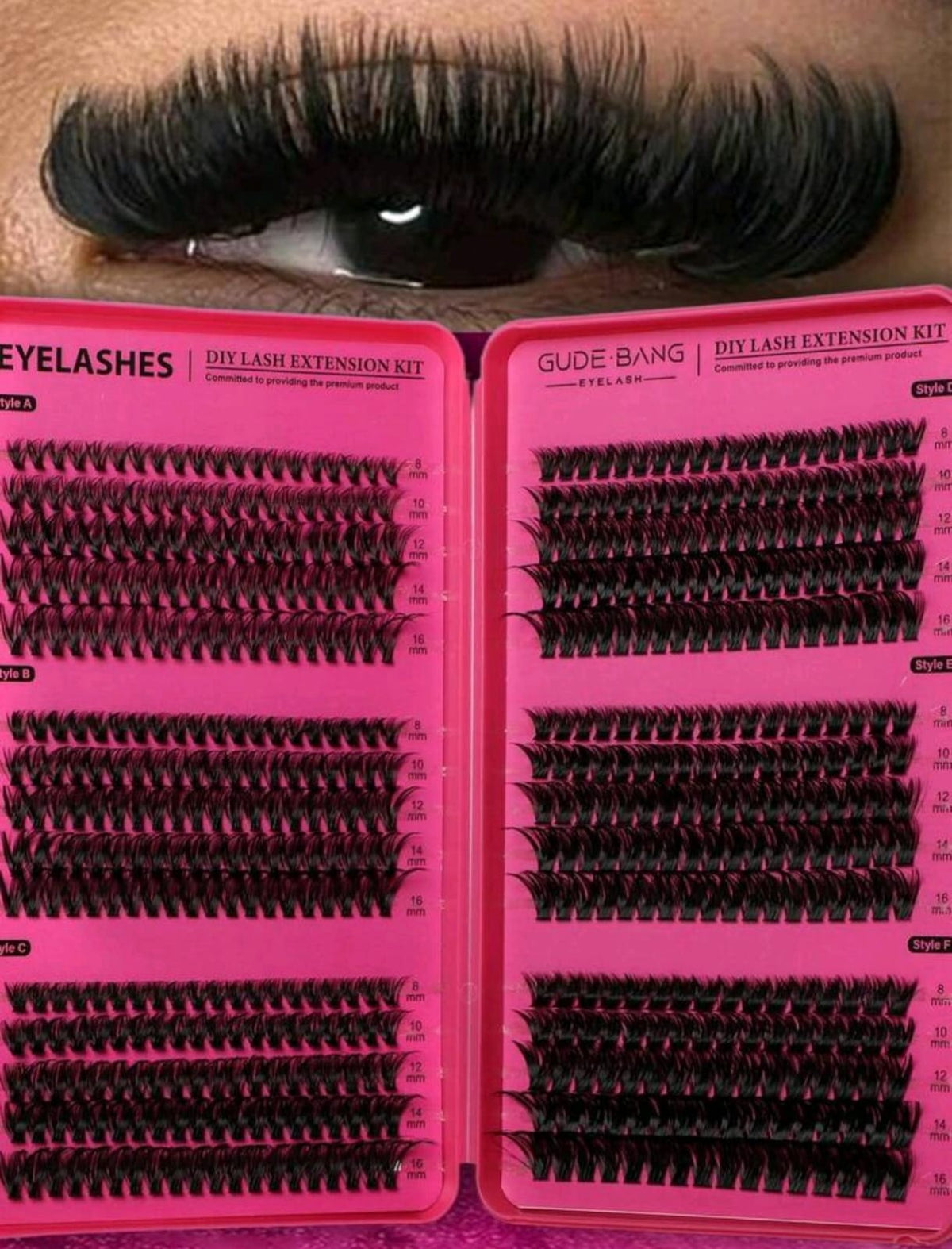Cluster Lash Booklet
